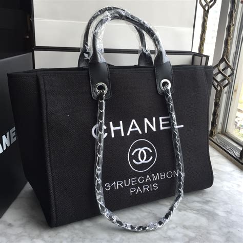 canvas chanel tote bag|Chanel tote bag canvas small.